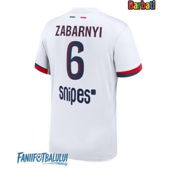 Paris Saint-Germain Illia Zabarnyi #6 Tricou Fotbal Replică 2025-26 Barbati Deplasare